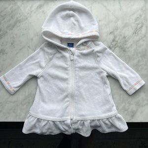 Old Navy Hooded Zip Front Swim Cover-up